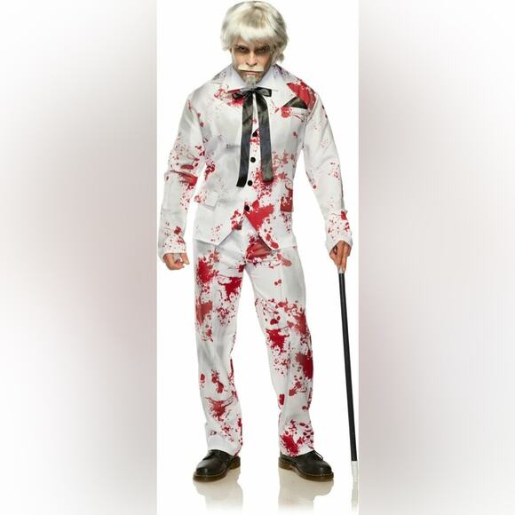 NEW Evil Colonel Sanders Men's Halloween Costume Size Large/X-Large - Picture 1 of 4